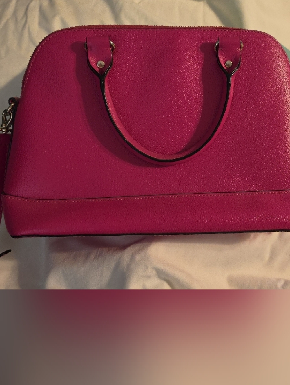 kate spade Hot Pink Dome Satchel with Crossbody Strap - Picture 2 of 6